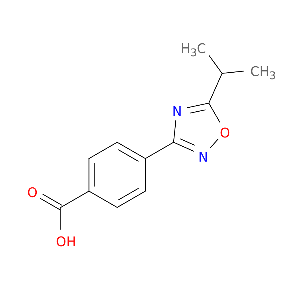 4-(5-Isopropyl-1,2,4-Oxadiazol-3-Yl)Benzoic Acid