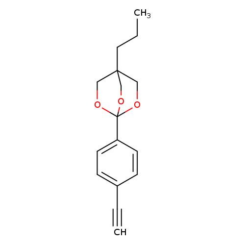 2,6,7-Trioxabicyclo[2.2.2]octane,1-(4-ethynylphenyl)-4-propyl-