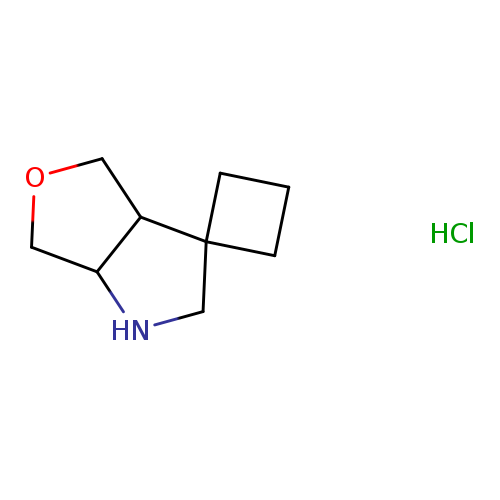 hexahydrospiro[cyclobutane-1,3'-furo[3,4-b]pyrrole] hydrochloride