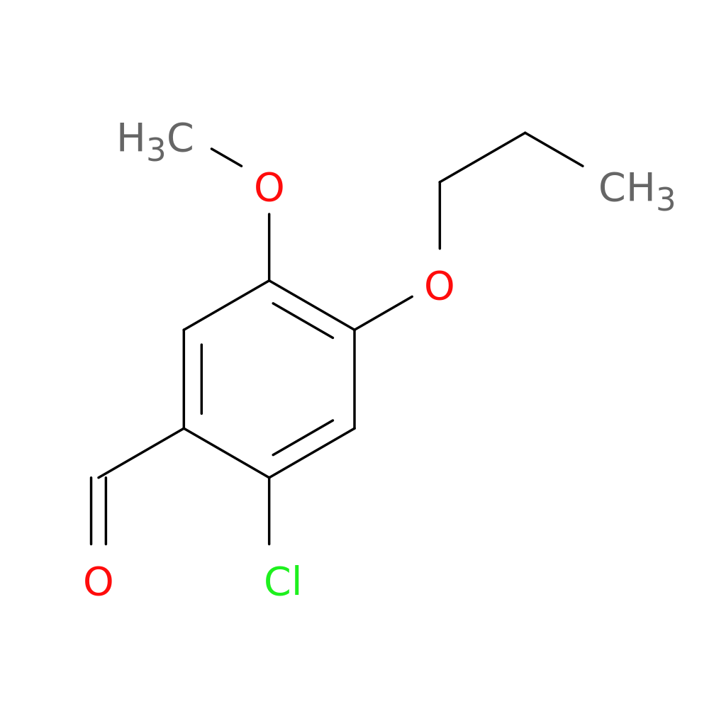 2-Chloro-5-methoxy-4-propoxybenzaldehyde