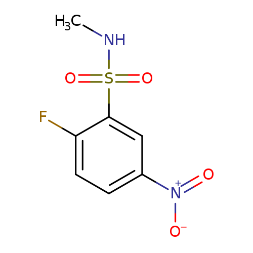 2-fluoro-N-methyl-5-nitrobenzenesulfonamide