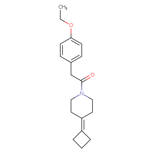 1-(4-cyclobutylidenepiperidin-1-yl)-2-(4-ethoxyphenyl)ethan-1-one