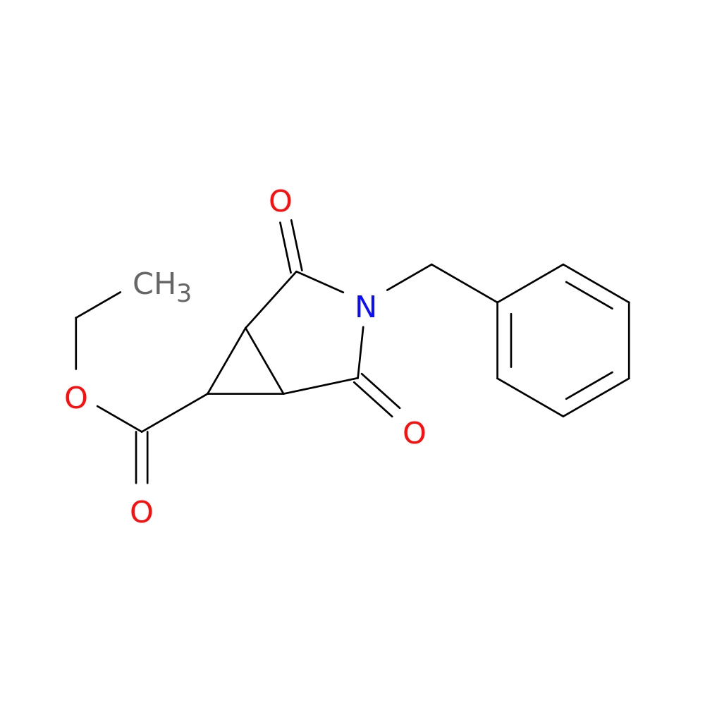 Ethyl 3-benzyl-2,4-dioxo-3-azabicyclo[3.1.0]hexane-6-carboxylate