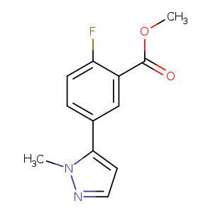 Methyl 2-Fluoro-5-(1-methyl-5-pyrazolyl)benzoate
