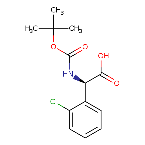 (R)-N-Boc-(2'-chlorophenyl)glycine