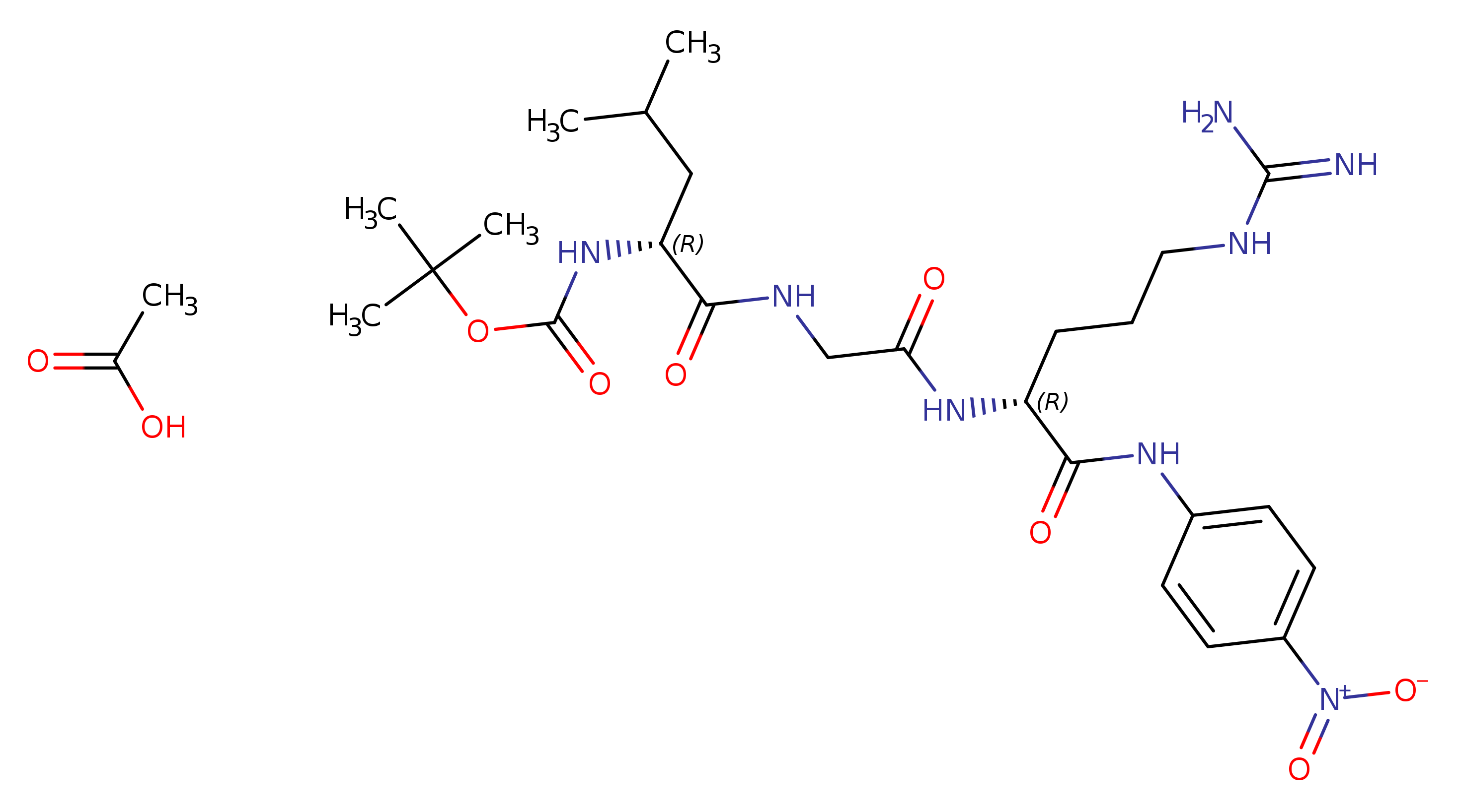 Boc-LGR-pNA (acetate)