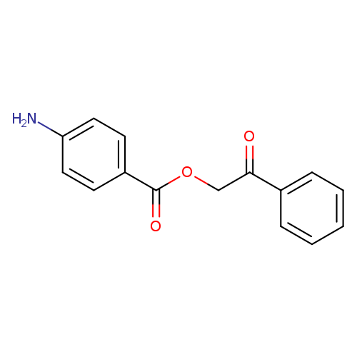 4-AMINO-BENZOIC ACID 2-OXO-2-PHENYL-ETHYL ESTER