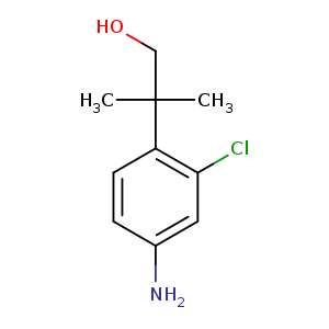 2-(4-amino-2-chlorophenyl)-2-methylpropan-1-ol