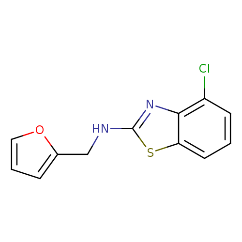 4-chloro-N-[(furan-2-yl)methyl]-1,3-benzothiazol-2-amine