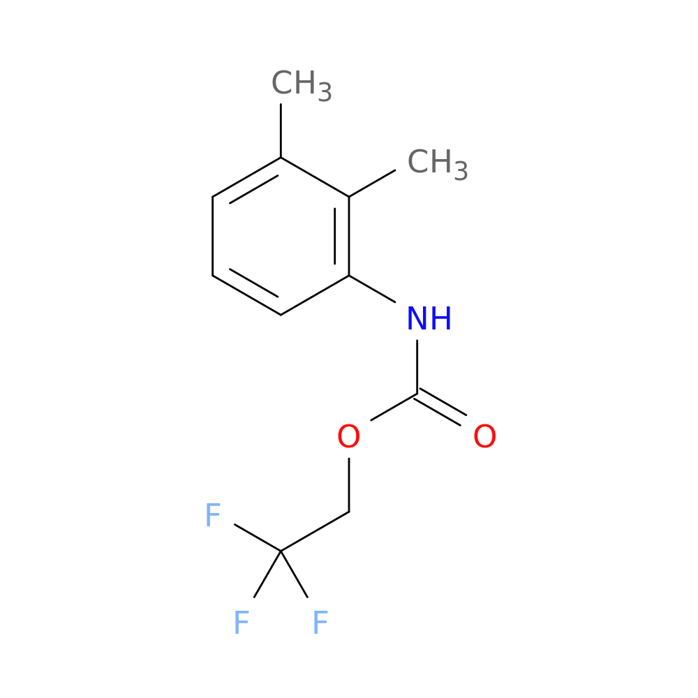2,2,2-Trifluoroethyl 2,3-dimethylphenylcarbamate