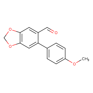 6-(4-Methoxyphenyl)benzo[d][1,3]dioxole-5-carbaldehyde