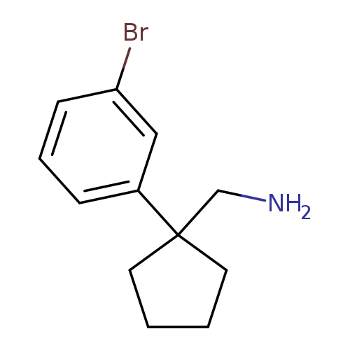 [1-(3-Bromophenyl)cyclopentyl]methanamine