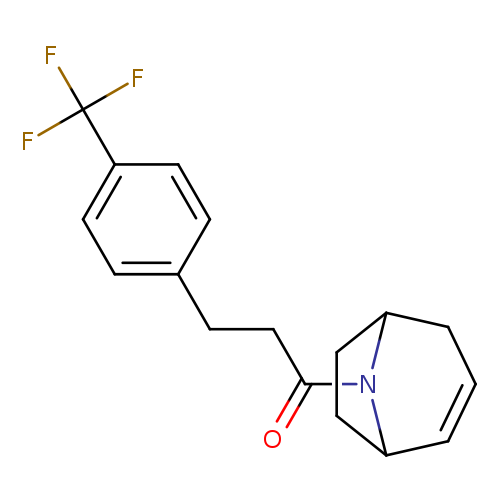 1-{8-azabicyclo[3.2.1]oct-2-en-8-yl}-3-[4-(trifluoromethyl)phenyl]propan-1-one
