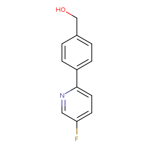 4-(5-Fluoro-2-pyridinyl)benzeneMethanol
