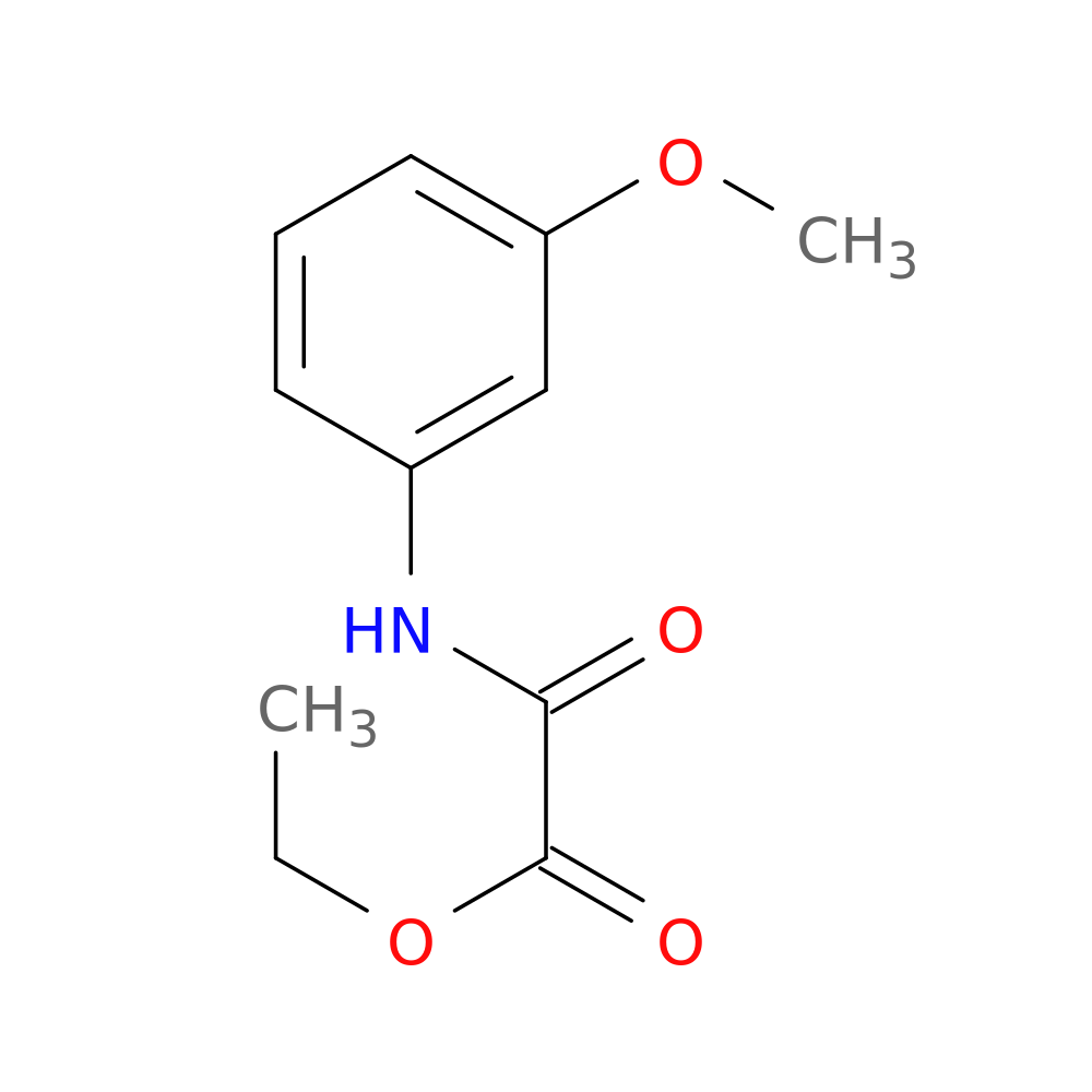ACETIC ACID, 2-[(3-METHOXYPHENYL)AMINO]-2-OXO-, ETHYL ESTER