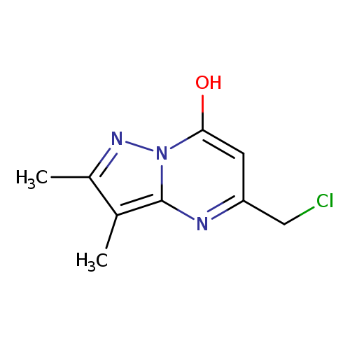5-(chloromethyl)-2,3-dimethylpyrazolo[1,5-a]pyrimidin-7-ol