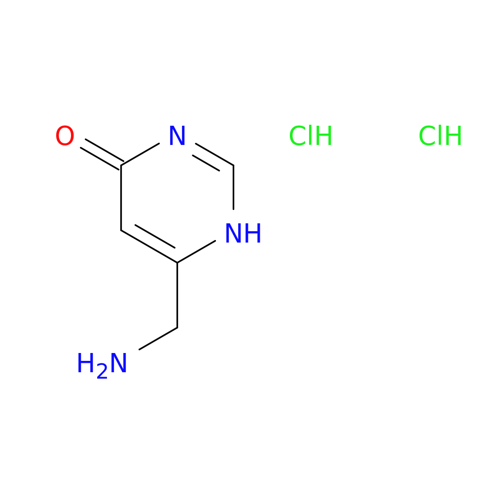 6-(Aminomethyl)-1H-pyrimidin-4-one dihydrochloride
