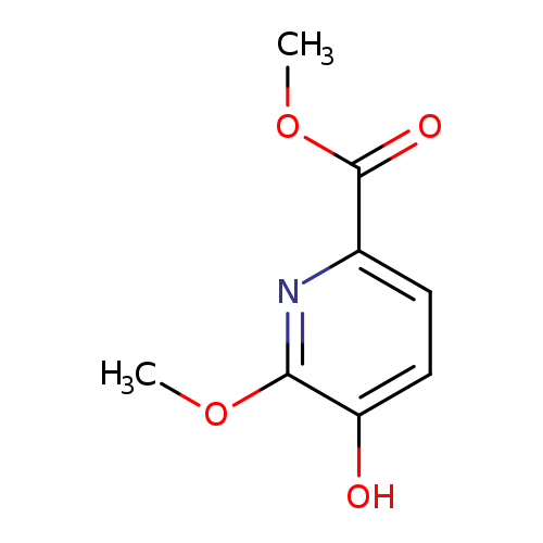 2-Pyridinecarboxylic acid, 5-hydroxy-6-methoxy-, methyl ester