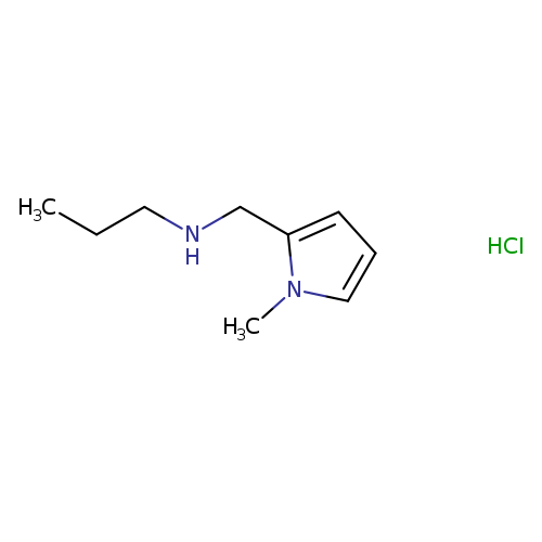 [(1-methyl-1H-pyrrol-2-yl)methyl](propyl)amine hydrochloride
