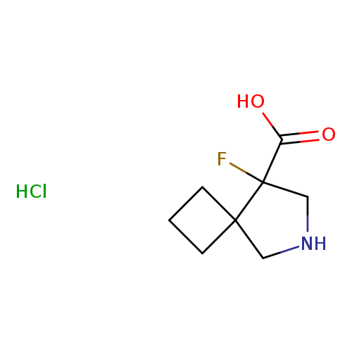 8-fluoro-6-azaspiro[3.4]octane-8-carboxylic acid hydrochloride