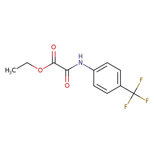 ethyl {[4-(trifluoromethyl)phenyl]carbamoyl}formate