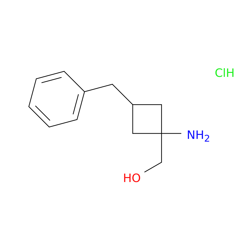 (1-amino-3-benzylcyclobutyl)methanol hydrochloride
