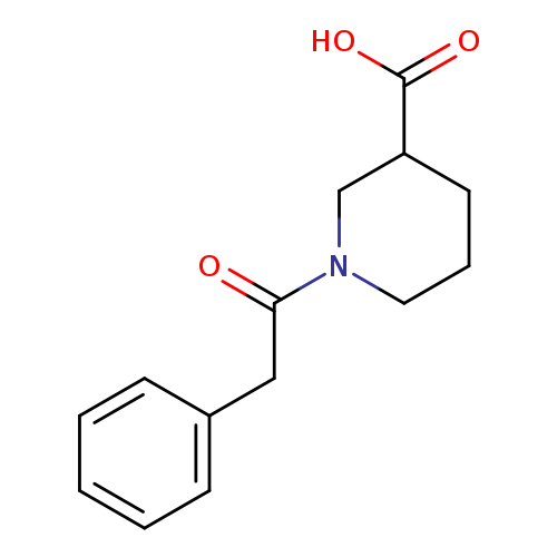 1-(2-Phenylacetyl)-3-piperidinecarboxylic acid