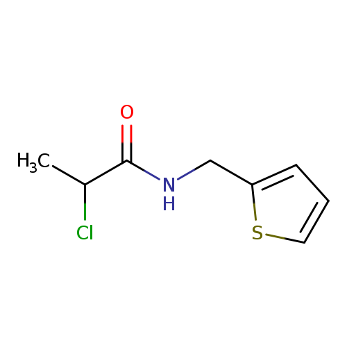 2-chloro-N-(thien-2-ylmethyl)propanamide