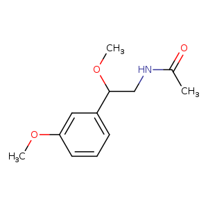 N-[2-methoxy-2-(3-methoxyphenyl)ethyl]acetamide