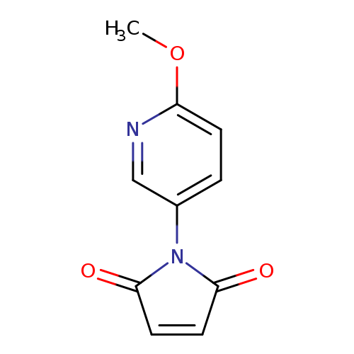1-(6-methoxypyridin-3-yl)-2,5-dihydro-1H-pyrrole-2,5-dione