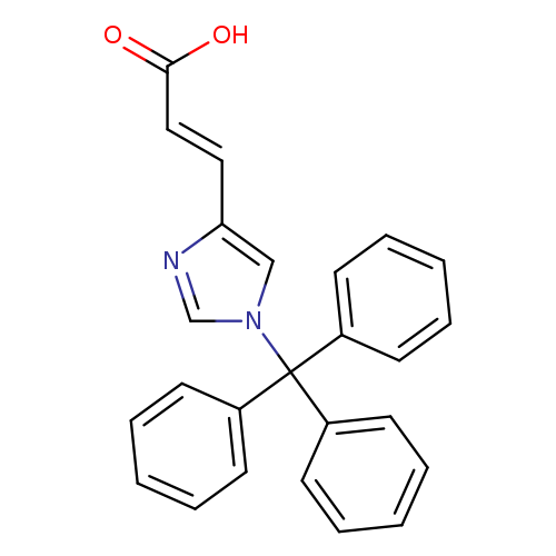 (2E)-3-[1-(triphenylmethyl)-1H-imidazol-4-yl]prop-2-enoic acid