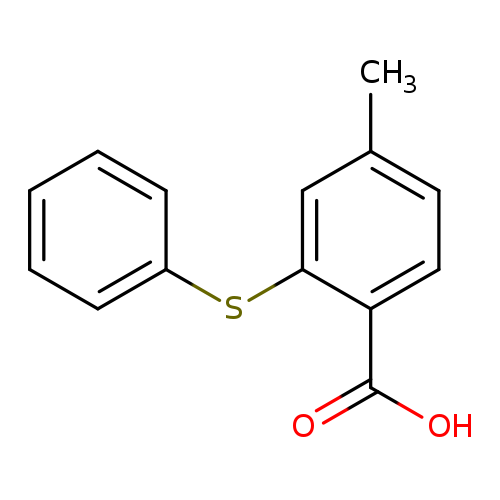 4-methyl-2-(phenylsulfanyl)benzoic acid