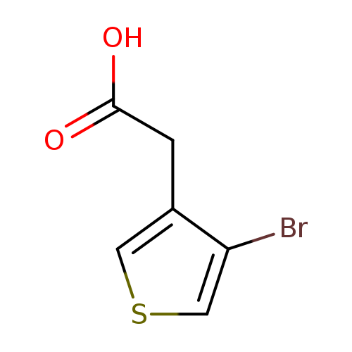 2-(4-bromothiophen-3-yl)acetic acid