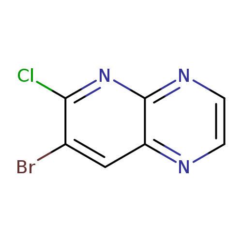 7-Bromo-6-chloropyrido[2,3-b]pyrazine