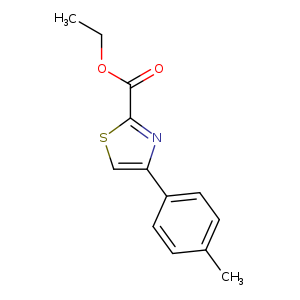 2-Thiazolecarboxylic  acid,4-(4-methylphenyl)-,ethyl  ester