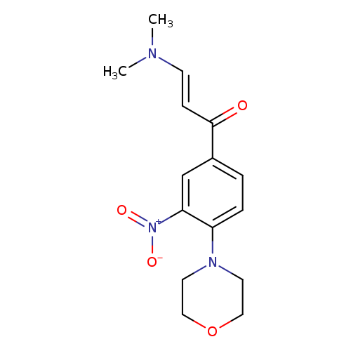 (2E)-3-(dimethylamino)-1-[4-(morpholin-4-yl)-3-nitrophenyl]prop-2-en-1-one