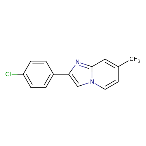 2-(4-Chloro-phenyl)-7-methyl-imidazo[1,2-a]pyridine