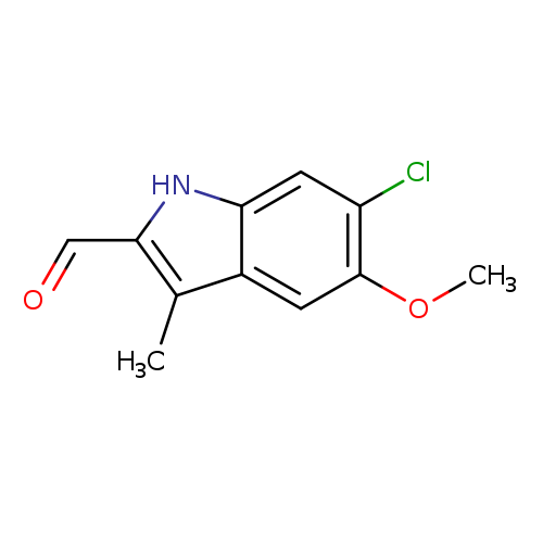 6-Chloro-5-methoxy-3-methyl-1H-indole-2-carbaldehyde