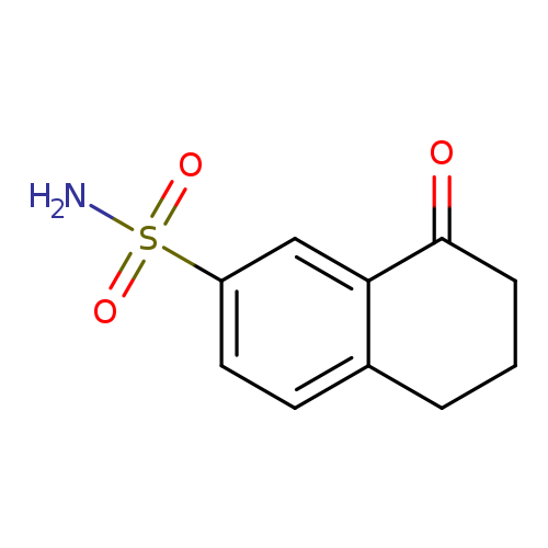 8-oxo-5,6,7,8-tetrahydronaphthalene-2-sulfonamide