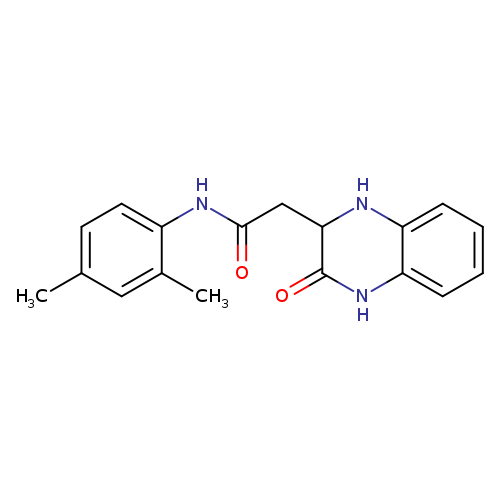 N-(2,4-Dimethylphenyl)-2-(3-oxo-1,2,3,4-tetrahydroquinoxalin-2-yl)acetamide