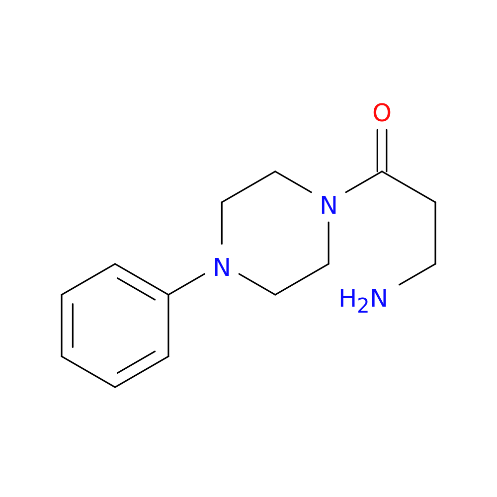 3-amino-1-(4-phenylpiperazin-1-yl)propan-1-one