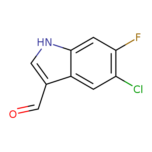 5-chloro-6-fluoro-1H-indole-3-carbaldehyde