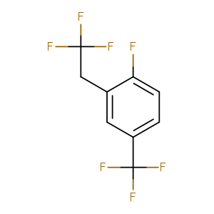 1-Fluoro-2-(2,2,2-trifluoroethyl)-4-(trifluoromethyl)benzene