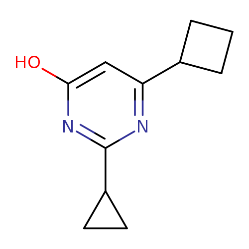 6-cyclobutyl-2-cyclopropylpyrimidin-4-ol