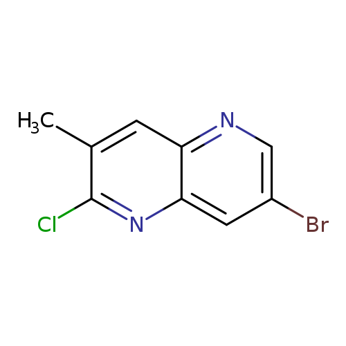 7-bromo-2-chloro-3-methyl-1,5-naphthyridine