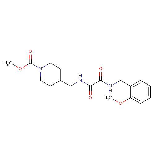 methyl 4-[({[(2-methoxyphenyl)methyl]carbamoyl}formamido)methyl]piperidine-1-carboxylate