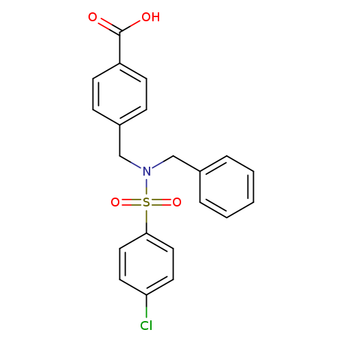 4-([Benzyl-(4-chloro-benzenesulfonyl)-amino]-methyl)-benzoic acid