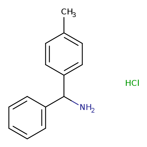 (4-METHYLPHENYL)(PHENYL)METHANAMINE HYDROCHLORIDE