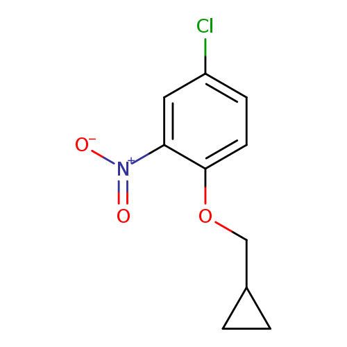 4-Chloro-1-(cyclopropylmethoxy)-2-nitrobenzene