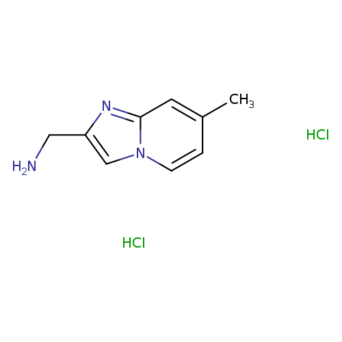 [(7-methylimidazo[1,2-a]pyridin-2-yl)methyl]amine dihydrochloride